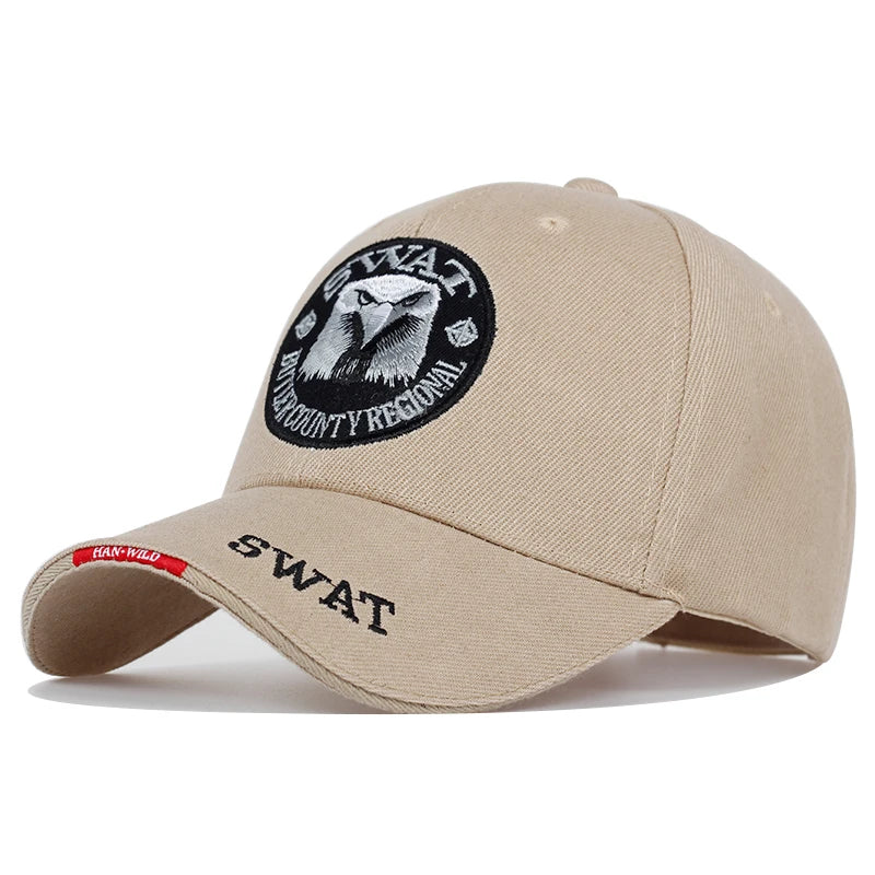SWAT Army Cap Male Embroidered Eagle Black Baseball Caps Men Gorras Para Hombre Women Snapback Bone Masculino Tactical Cap – Ansicht 10