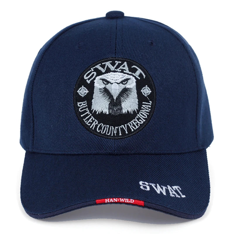 SWAT Army Cap Male Embroidered Eagle Black Baseball Caps Men Gorras Para Hombre Women Snapback Bone Masculino Tactical Cap – Ansicht 3
