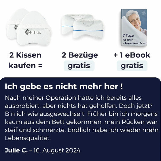 Cellsius Orthopädisches Kniekissen