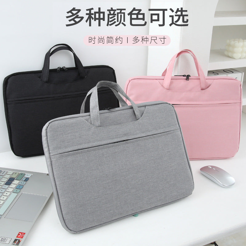 Source Factory Laptop Bag 14inch 15inch Computer Bag Portable Laptop Bag Lightweight Business Briefcase – Ansicht 2