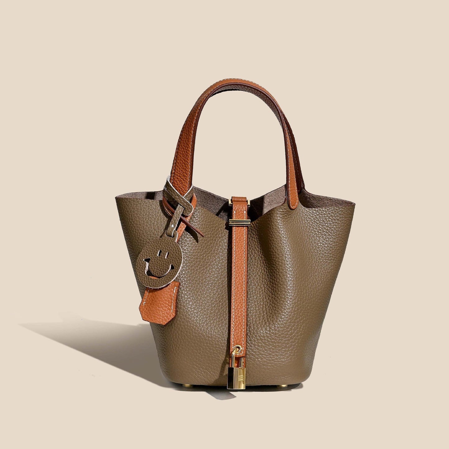 Vitalia™ Firenze Bucket – Bucket-Tasche aus vollnarbigem Rindsleder – Ansicht 11