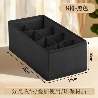 Vital™ Foldable Fabric Underwear & Sock Organizer Box with Dividers