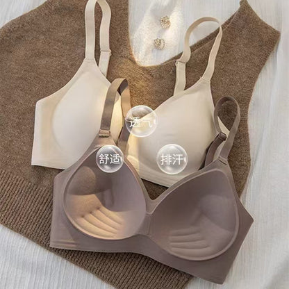 Vital™ CloudSoft Seamless Lift Push-Up Bra | Anti-Sagging Wireless Support Underwear