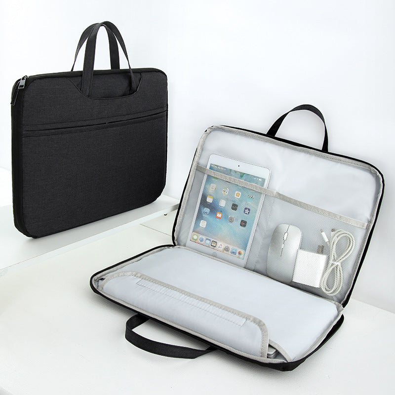 Source Factory Laptop Bag 14inch 15inch Computer Bag Portable Laptop Bag Lightweight Business Briefcase – Ansicht 6