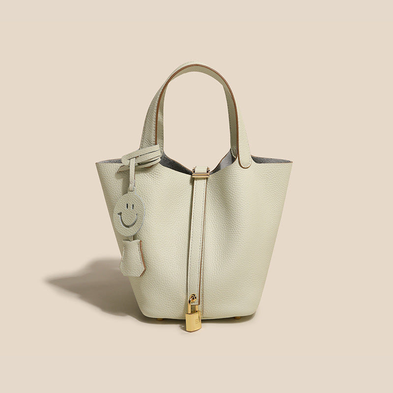 Vitalia™ Firenze Bucket – Bucket-Tasche aus vollnarbigem Rindsleder – Ansicht 14
