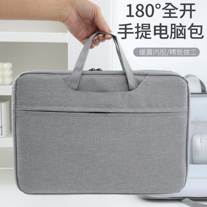 Source Factory Laptop Bag 14inch 15inch Computer Bag Portable Laptop Bag Lightweight Business Briefcase – Ansicht 3