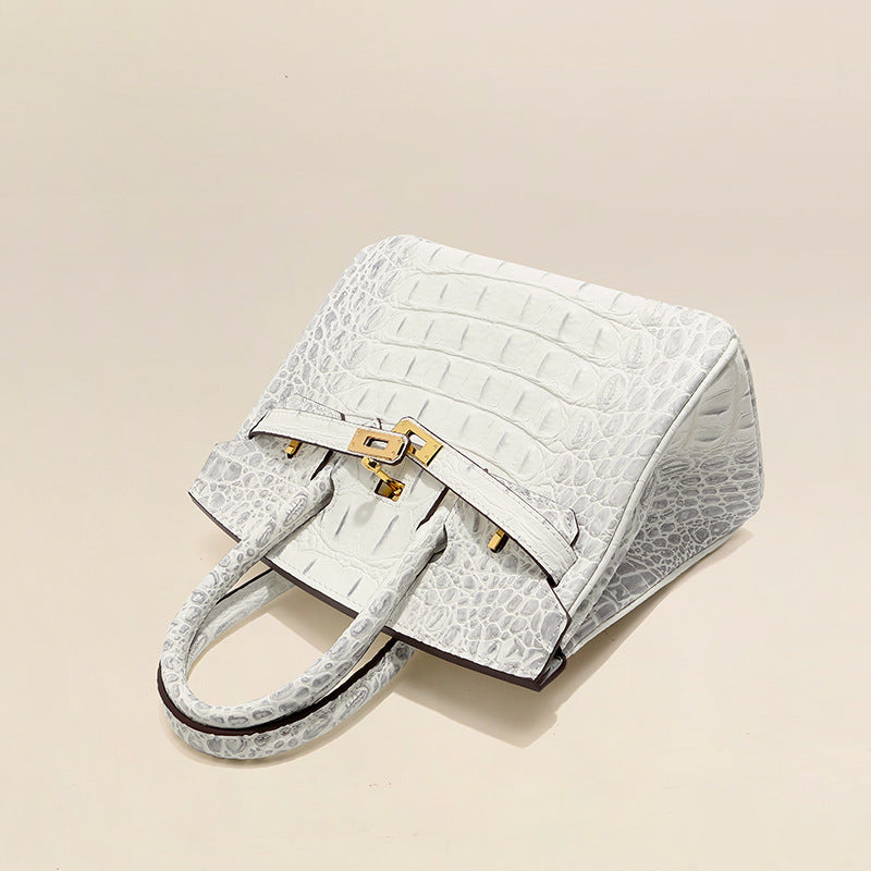 VitaBella™ Bianca  – 30 cm Tasche aus echtem Leder – Ansicht 6