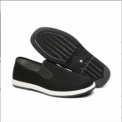 Old Beijing Cloth Shoes Casual Cloth Shoes Driving Exercise Running Comfortable Breathable Soft Sole Wear-resistant Non-slip Black Cloth Shoes – Ansicht 5