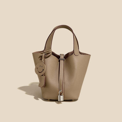Vitalia™ Firenze Bucket – Bucket-Tasche aus vollnarbigem Rindsleder – Ansicht 28