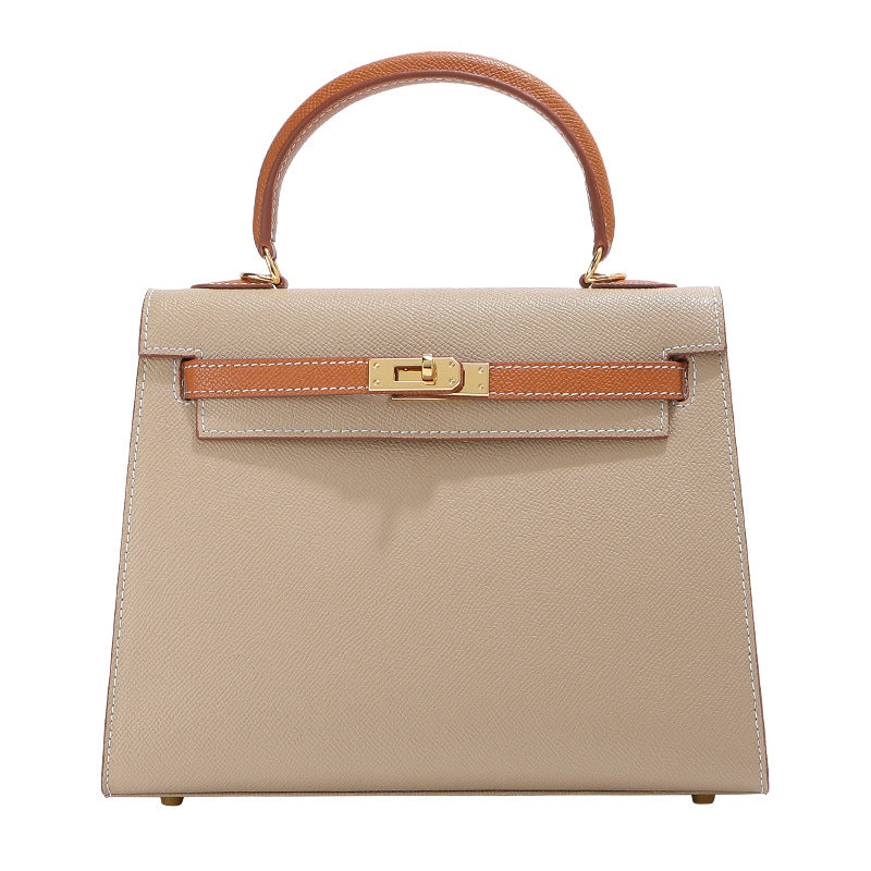 Vitalia™ Milano Duo – Strukturierte Tasche aus echtem Pebbled-Leder ( 22 CM und 25 CM )