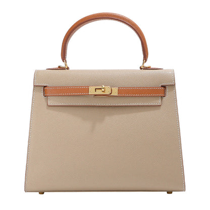 Vitalia™ Milano Duo – Strukturierte Tasche aus echtem Pebbled-Leder ( 22 CM und 25 CM )