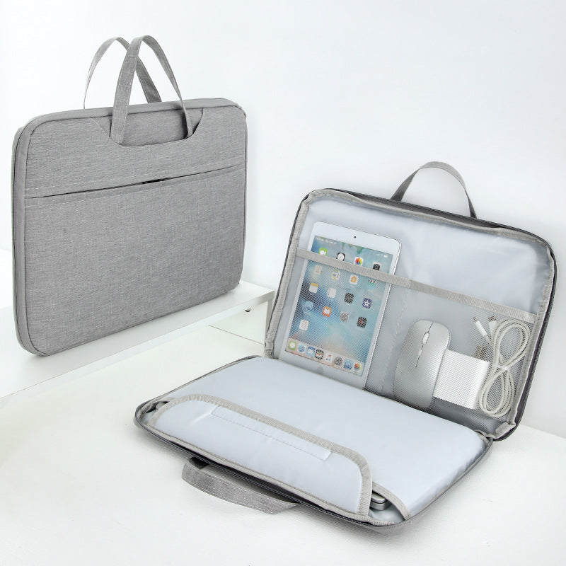 Source Factory Laptop Bag 14inch 15inch Computer Bag Portable Laptop Bag Lightweight Business Briefcase – Ansicht 7