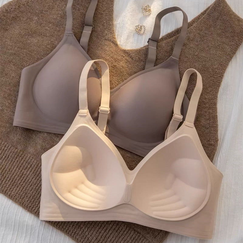 Vital™ CloudSoft Seamless Lift Push-Up Bra | Anti-Sagging Wireless Support Underwear