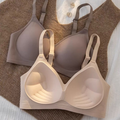 Vital™ CloudSoft Seamless Lift Push-Up Bra | Anti-Sagging Wireless Support Underwear