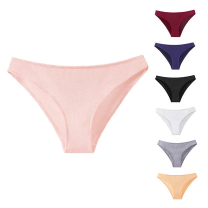 Vital™ Japanese Low-Waist Cotton Briefs | Breathable Plus-Size Skin-Friendly Panties