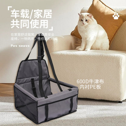Vital™ 2-in-1 Car Pet Carrier & Dog Safety Booster Seat | Travel Bag & Backpack