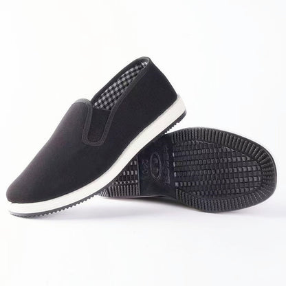 Old Beijing Cloth Shoes Casual Cloth Shoes Driving Exercise Running Comfortable Breathable Soft Sole Wear-resistant Non-slip Black Cloth Shoes – Ansicht 4