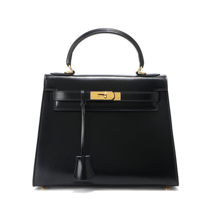 VitaBella™ Bellagio– Strukturierte Tasche aus glattem echtem Leder ( 28 CM )