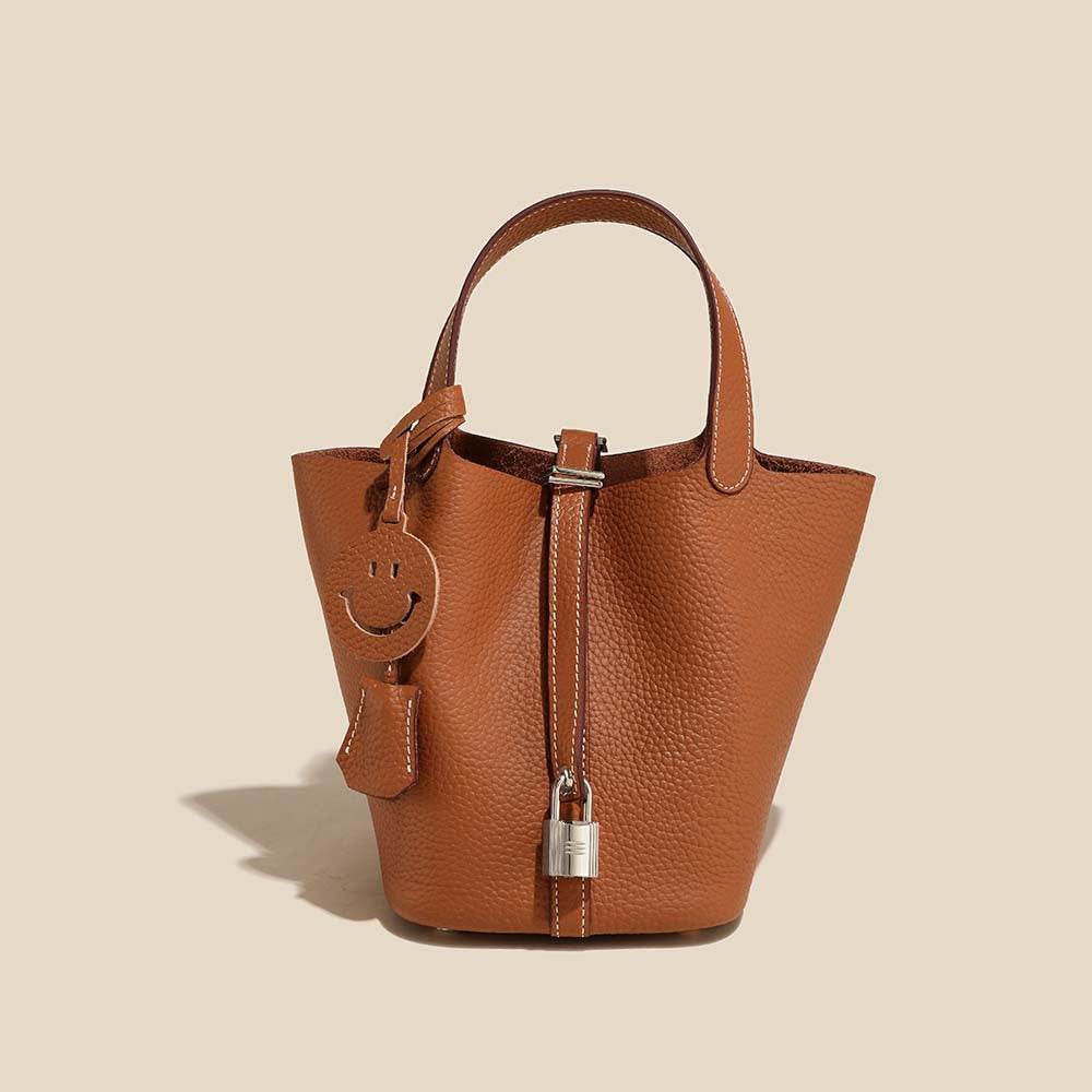 Vitalia™ Firenze Bucket – Bucket-Tasche aus vollnarbigem Rindsleder – Ansicht 7