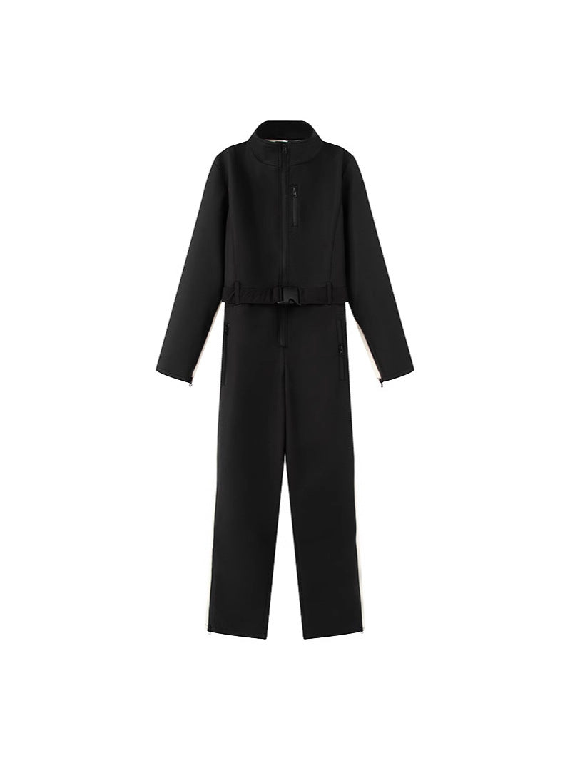 European and American Women's Clothing 2025 Spring New Ski Jumpsuit Series Waterproof and Warm Suit for Women with a Light Luxury and High-End Feel – Ansicht 4