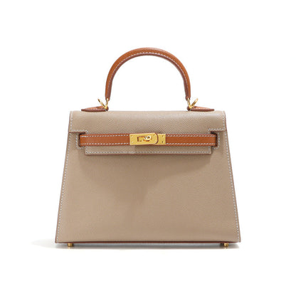 Vitalia™ Milano Duo – Strukturierte Tasche aus echtem Pebbled-Leder ( 22 CM und 25 CM )