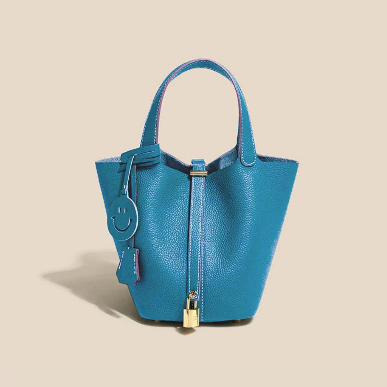 Vitalia™ Firenze Bucket – Bucket-Tasche aus vollnarbigem Rindsleder – Ansicht 38