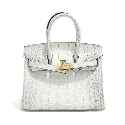 VitaBella™ Bianca  – 30 cm Tasche aus echtem Leder – Ansicht 7