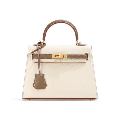 Vitalia™ Milano Duo – Strukturierte Tasche aus echtem Pebbled-Leder ( 22 CM und 25 CM )