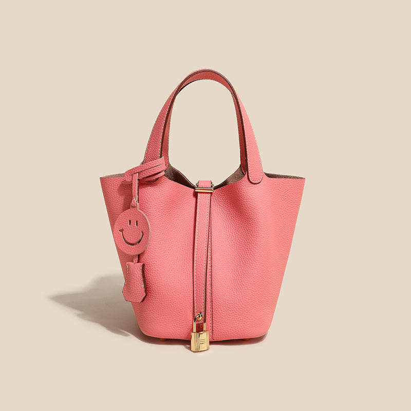 Vitalia™ Firenze Bucket – Bucket-Tasche aus vollnarbigem Rindsleder – Ansicht 40
