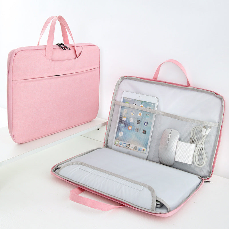Source Factory Laptop Bag 14inch 15inch Computer Bag Portable Laptop Bag Lightweight Business Briefcase – Ansicht 8