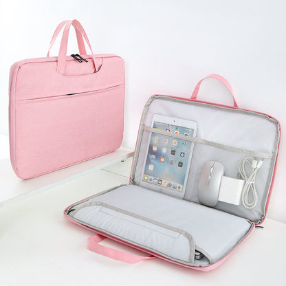 Source Factory Laptop Bag 14inch 15inch Computer Bag Portable Laptop Bag Lightweight Business Briefcase – Ansicht 8