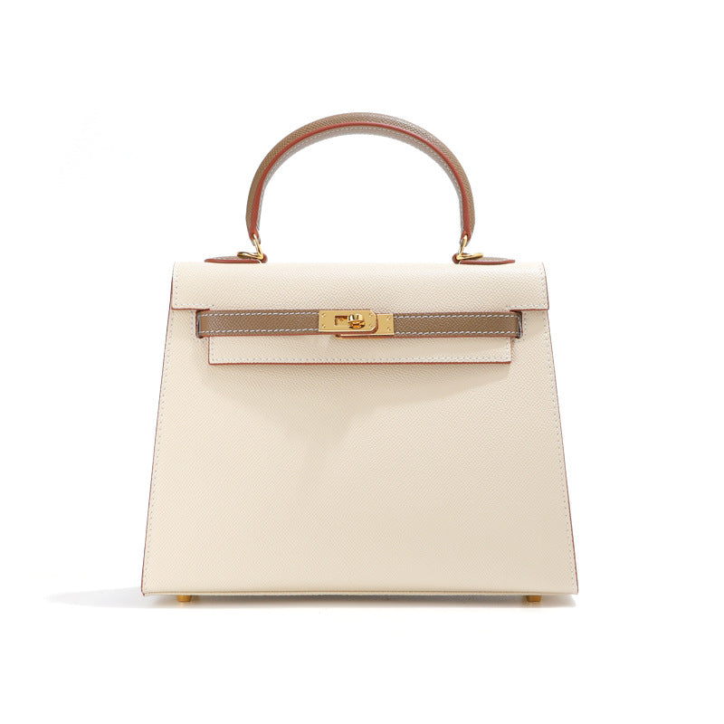 Vitalia™ Milano Duo – Strukturierte Tasche aus echtem Pebbled-Leder ( 22 CM und 25 CM )