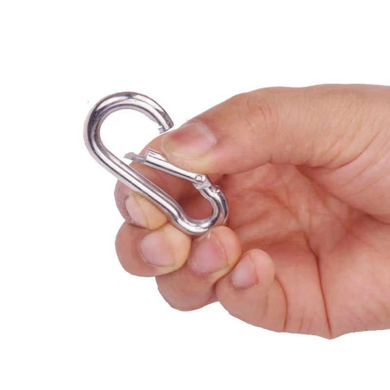 Vital™ Heavy-Duty Stainless Steel Spring Safety Carabiner & Climbing Snap Hook