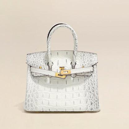 VitaBella™ Bianca  – 30 cm Tasche aus echtem Leder – Ansicht 4