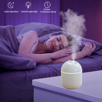 Vital™ AquaMist 270ml Cool Mist Humidifier & Aroma Diffuser