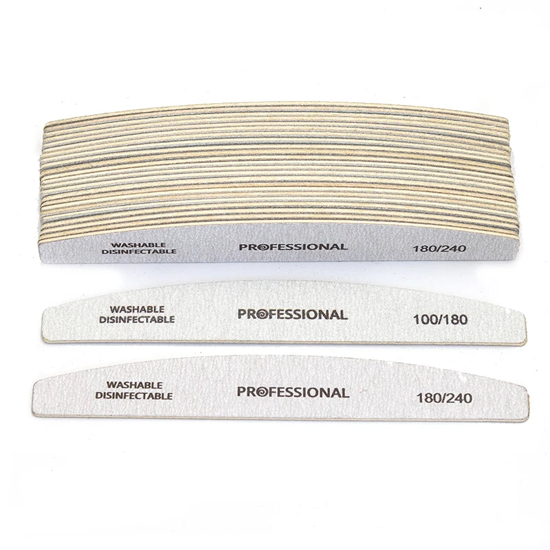 VitaCare™ ProBuffer Double-Sided Wooden Nail Files (10-Pack)