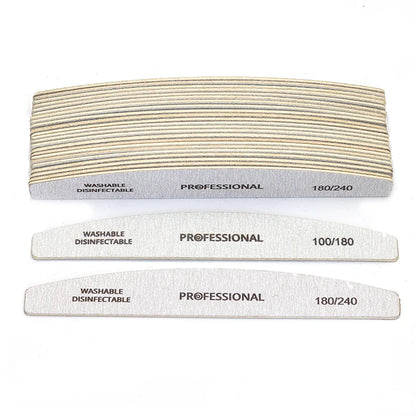 VitaCare™ ProBuffer Double-Sided Wooden Nail Files (10-Pack)