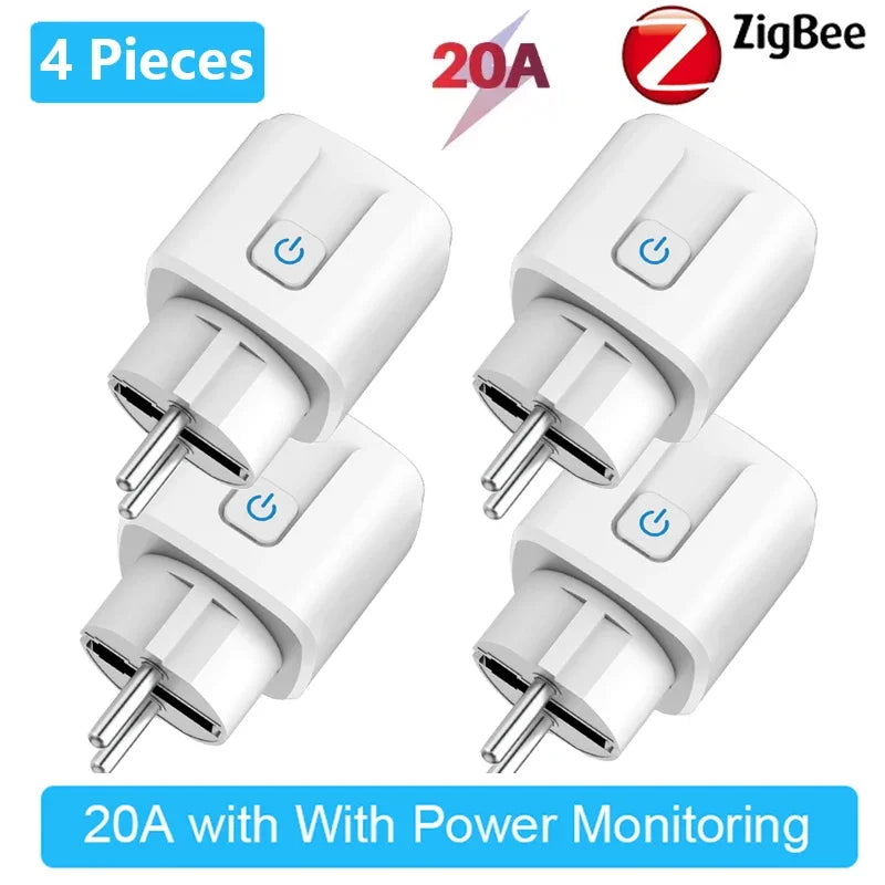 Smarte Steckdose ZigBee mit Verbrauchsmessung 16 A – Ansicht 17