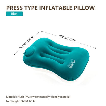 Vital™ Ultralight Camping Inflatable Pillow | Ergonomic Travel & Hiking Air Pillow