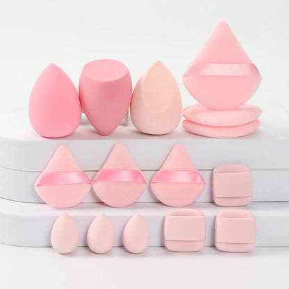 Vita 15-Piece Professional Makeup Sponge & Powder Puff Combo