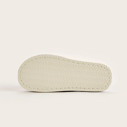 Home Linen Slippers For Men In Spring&Autumn Comfortable Bedroom Open-toed&Breathable Slippers Men's & Women's Shoes Summer – Ansicht 2