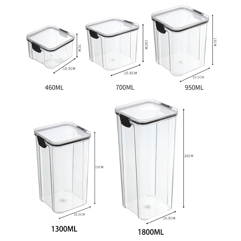 VitaHome™ VaultAirtight Modular Kitchen Grain & Pantry Storage Jar