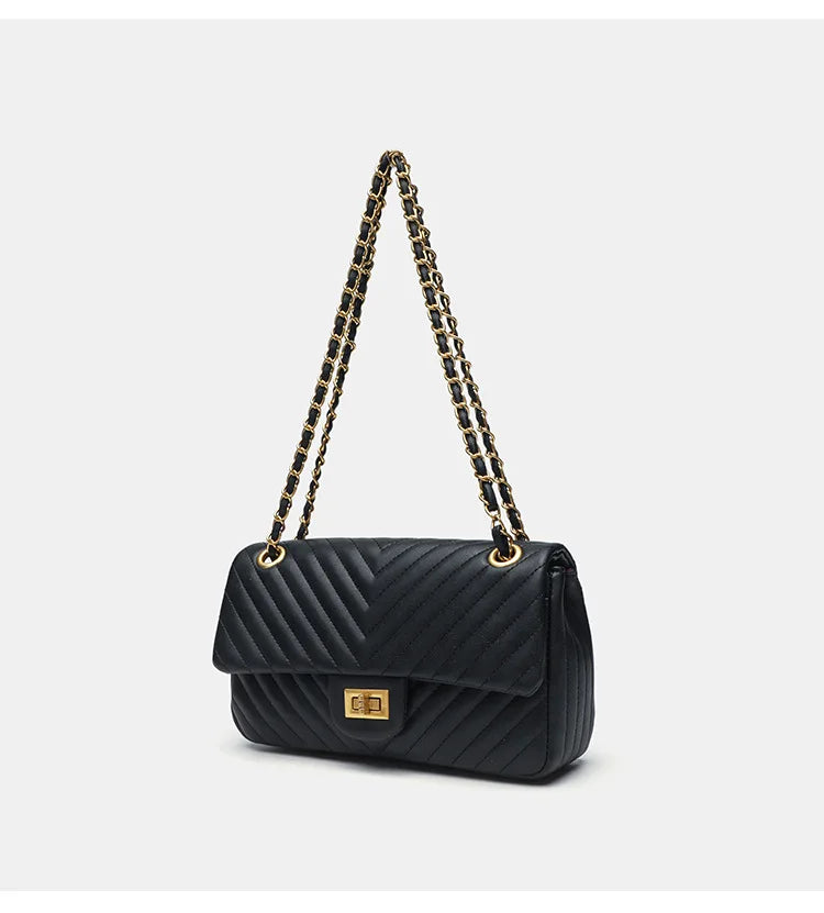 Vitalia™ Venezia Chain – Tasche aus echtem Leder – Ansicht 10