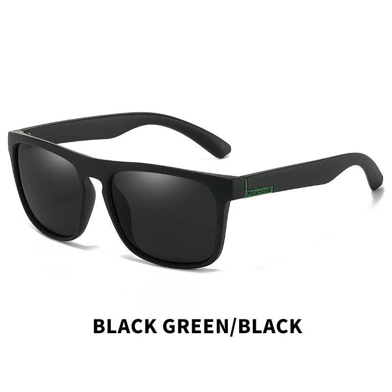 Vita Vintage Square Polarized Driving & Fishing Sunglasses