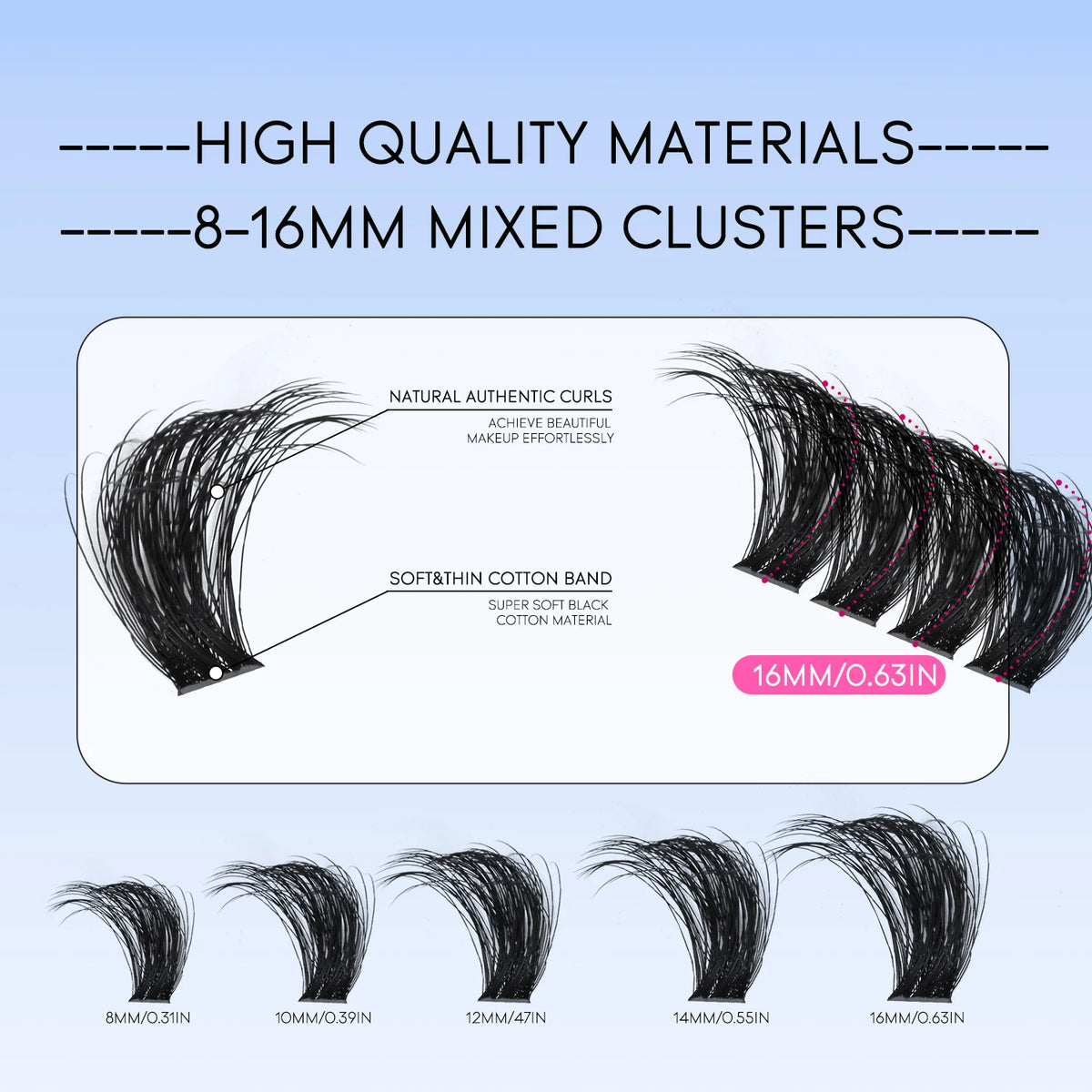 VitaCare™ LashPro DIY Salon-Grade Cluster Eyelash Extension Kit