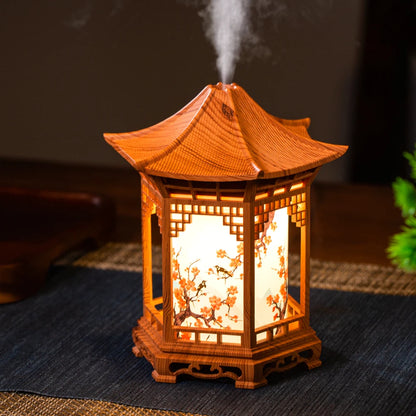 Luftbefeuchter mit Nachtlicht im chinesischen Stil – Ansicht 3