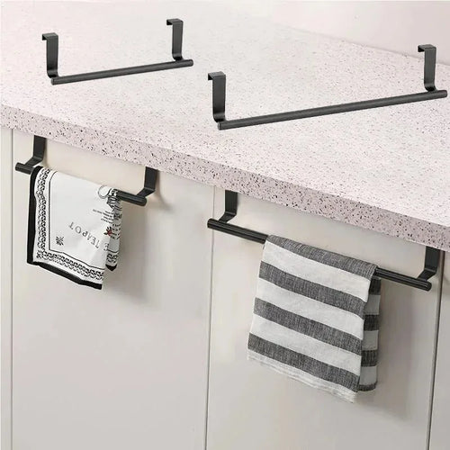VitaHome™ DrapePro Stainless Steel Over-the-Door Towel Rack