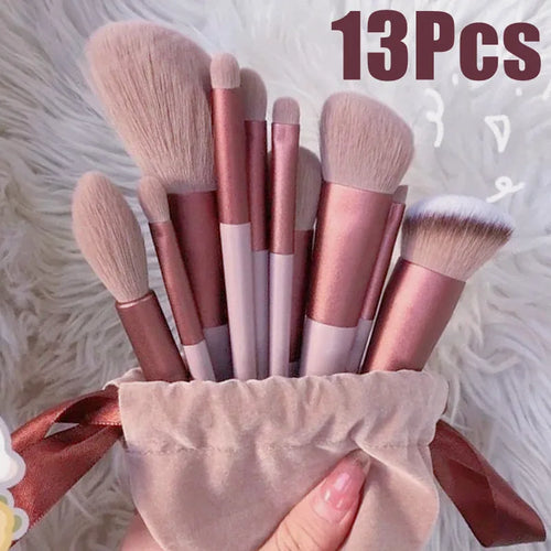 VitaCare™ VelvetBlend 13-Piece Professional Makeup Brush Set