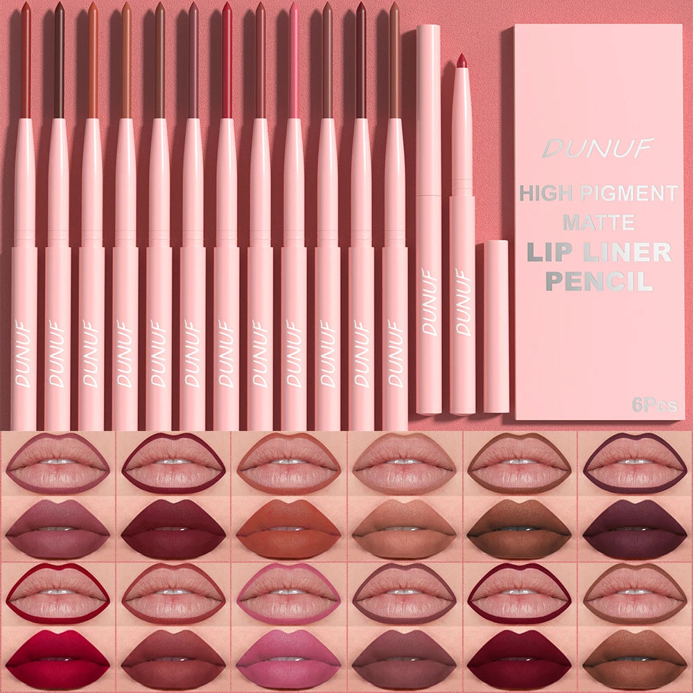 Vital™ Lipliner wasserdicht matt 6er-Set