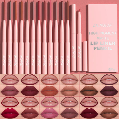 Vital™ Lipliner wasserdicht matt 6er-Set